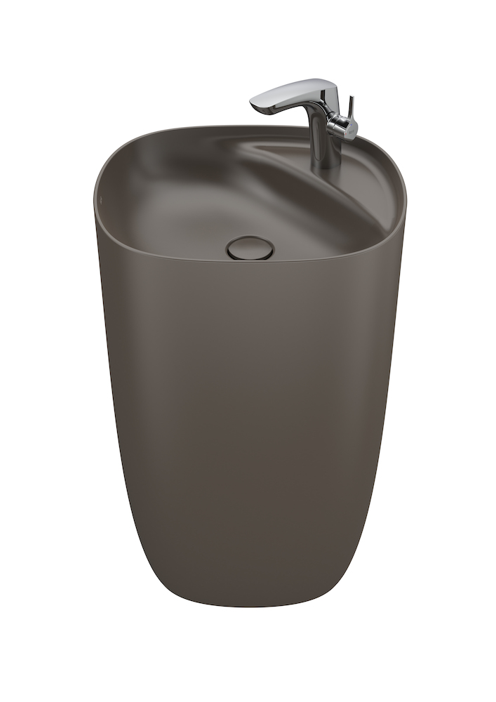 Раковина Roca Beyond 50x42x88 кофе 3270B0660