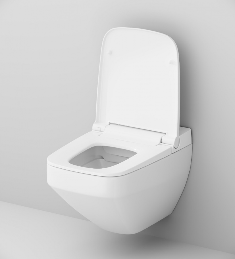 Инстлляция с клавишей Touchless Pro стекло, чёрн с подв унит Inspire V2.0 FlashClean с эл биде, IS450A38.CCC50A