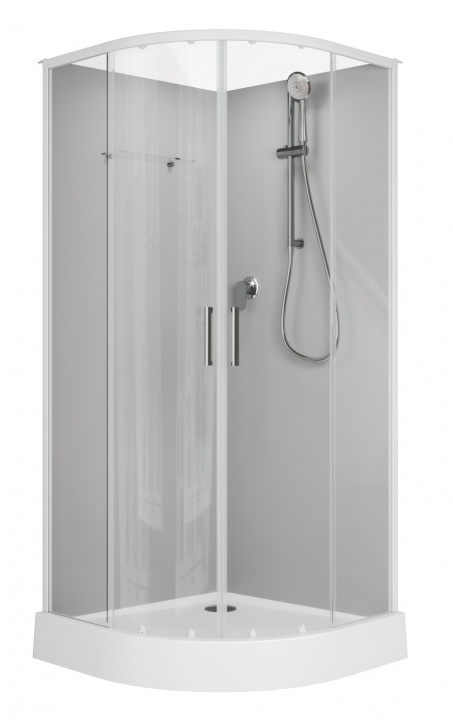 Душевая кабина Aquanet Passion EVO R white 90x90 набор 2, 00267253