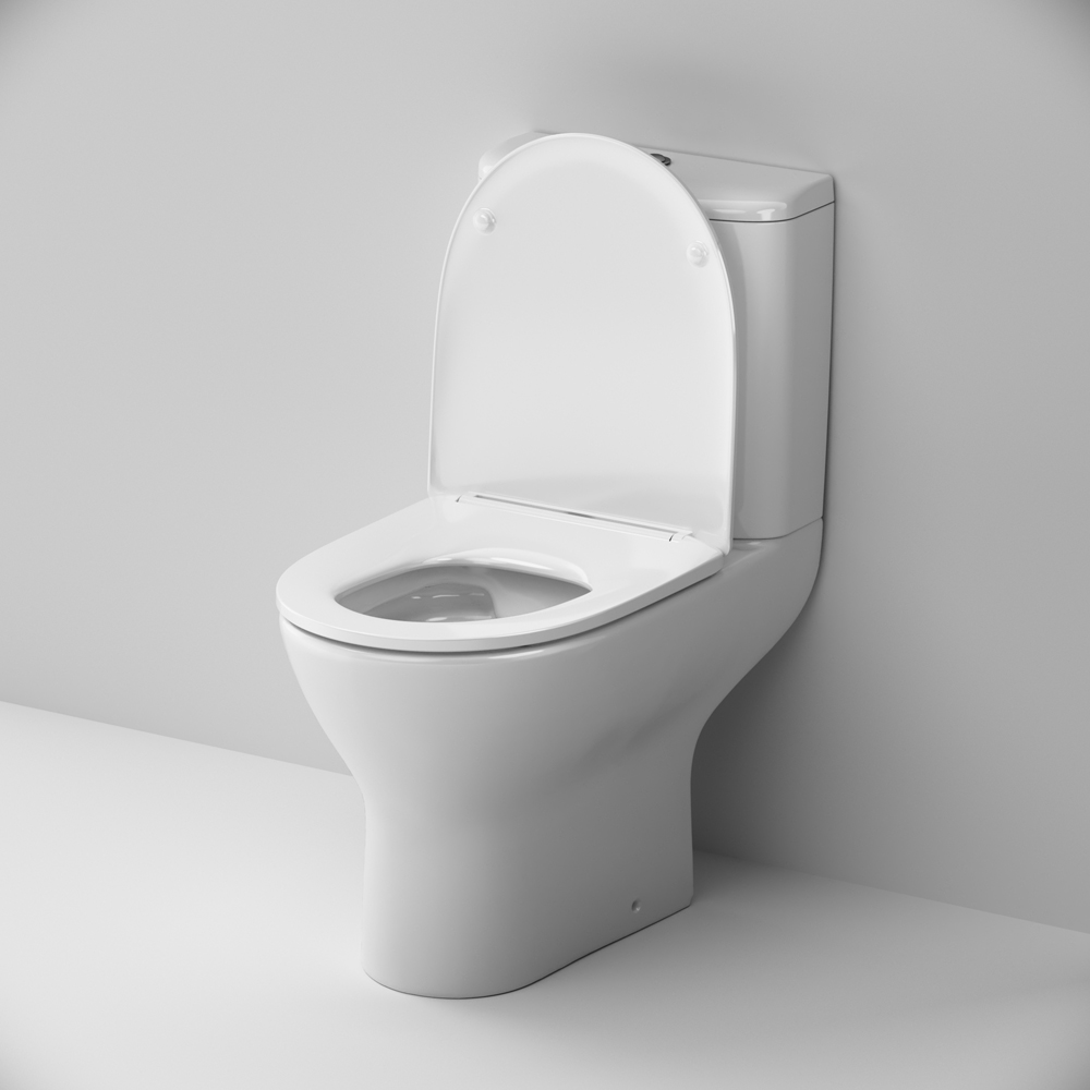 Luna унитаз-компакт без ободка с сиденьем микролифт, DX46C8600SC