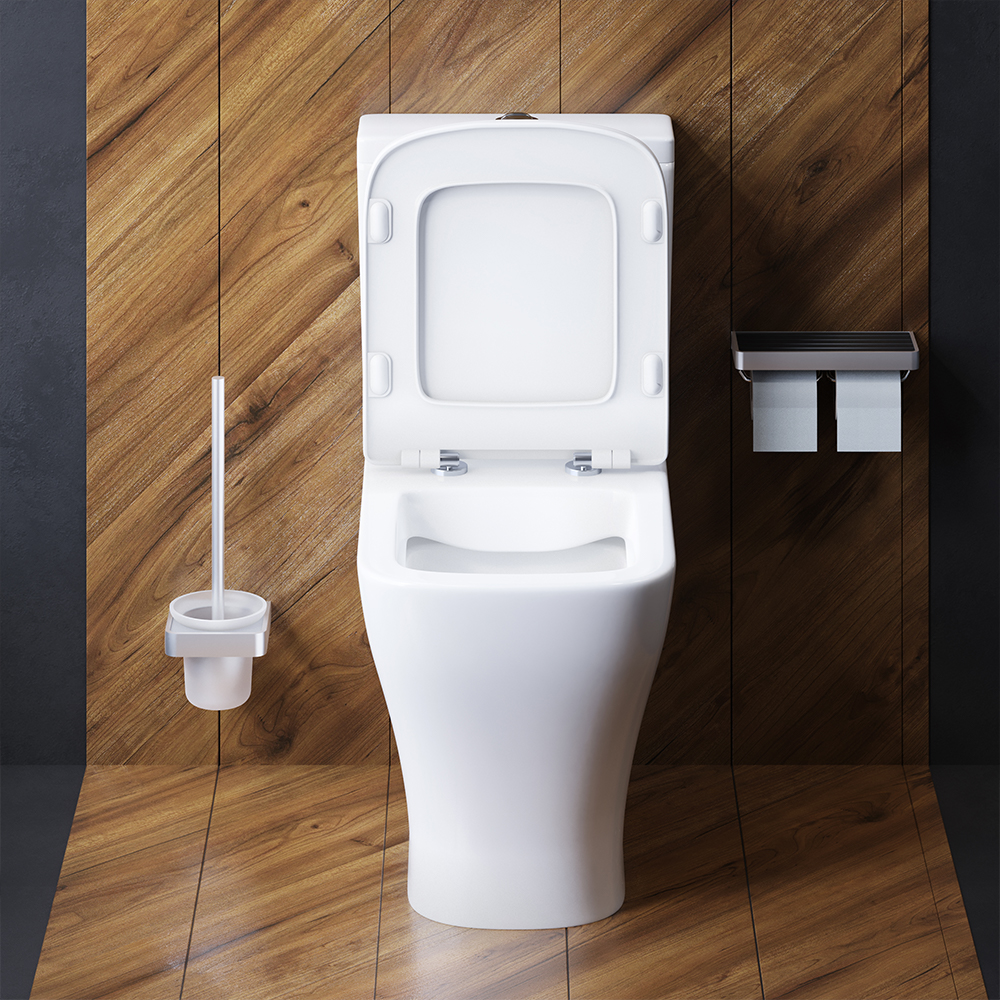 Titan унитаз-компакт безободковый с сиденьем микролифт, DX78C8600SC