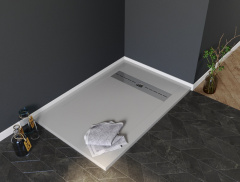 Душевой поддон Aquanet Delight 120х80 серый, 00258883