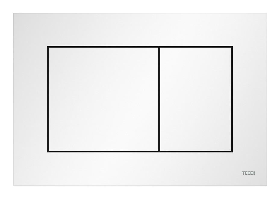 TECEnow панель смыва с двумя клавишами Белый матовый,  9240417