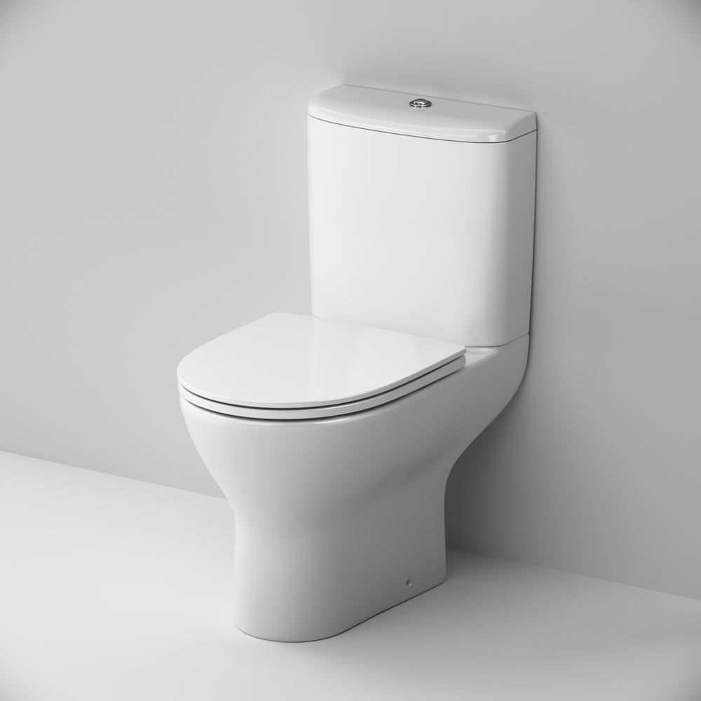 Luna унитаз-компакт без ободка с сиденьем микролифт, DX46C8600SC