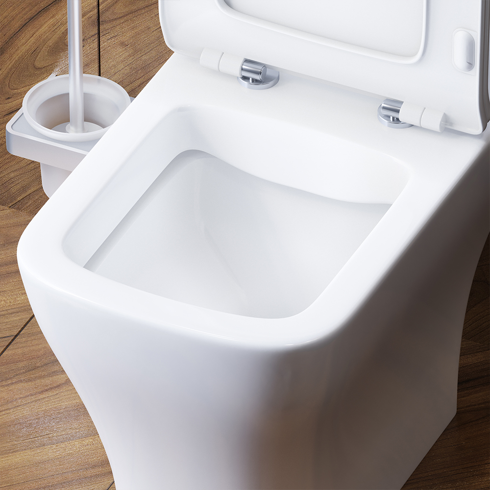 Titan унитаз-компакт безободковый с сиденьем микролифт, DX78C8600SC