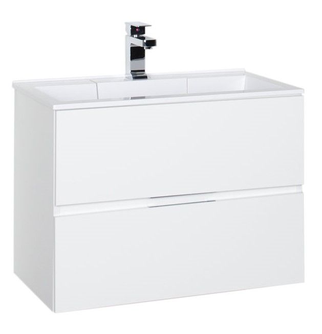 Тумба под раковину Aquanet Алвита 70 белый, 184302