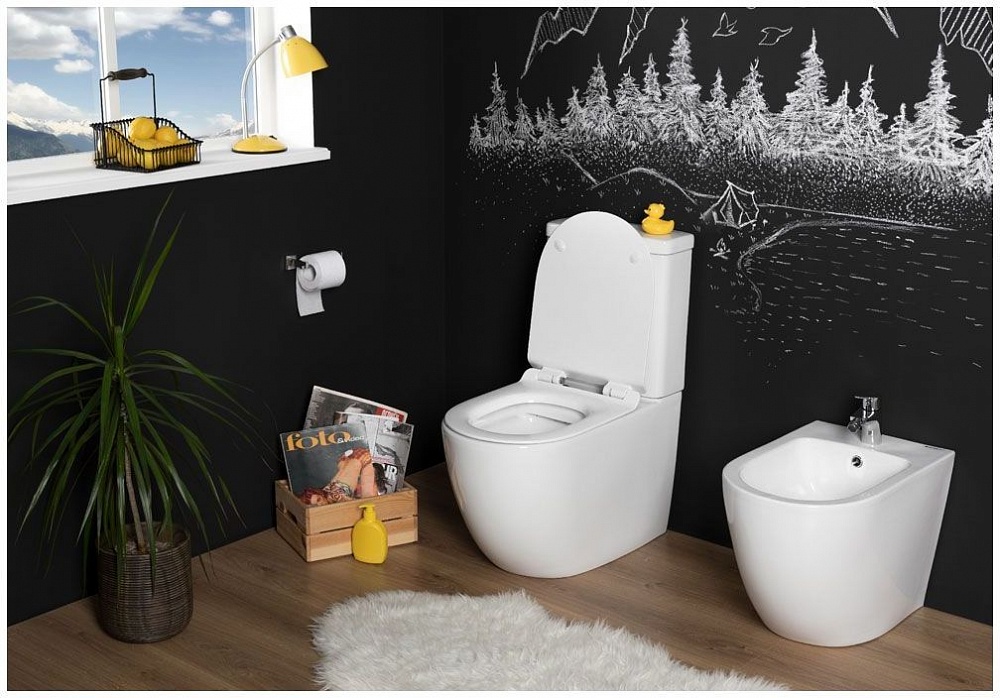 Сливной бачок Aquanet Cetus-C2 BL-102N-TPT