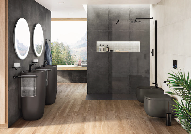Раковина Roca Beyond 50x42x88 кофе 3270B0660